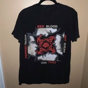 Red Hot Chili Peppers Blood Sugar Sex Magik album Graphic T-Shirt, size M